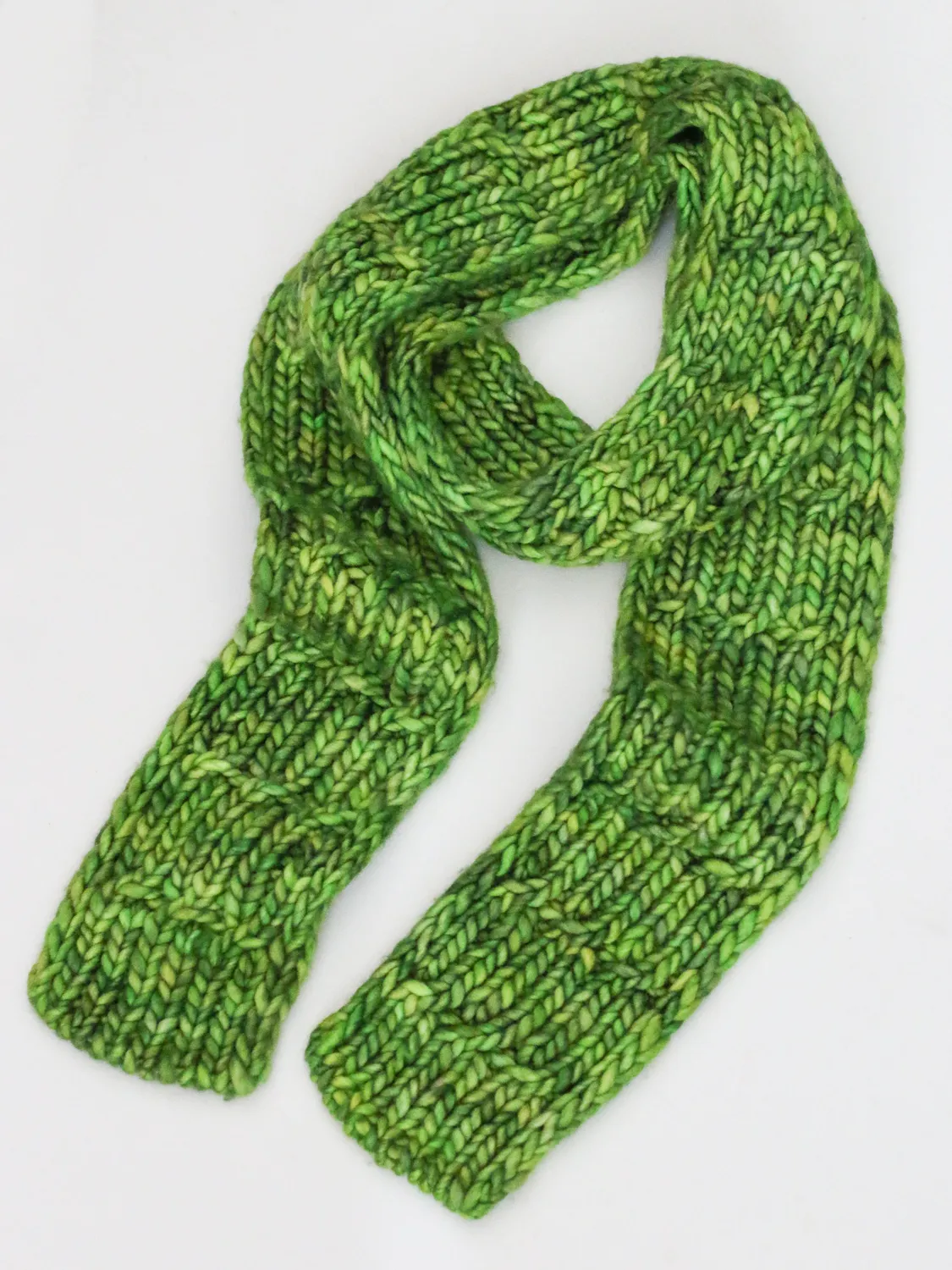 Madelinetosh Clover Schal Strickkit Small Rocky Mountain High