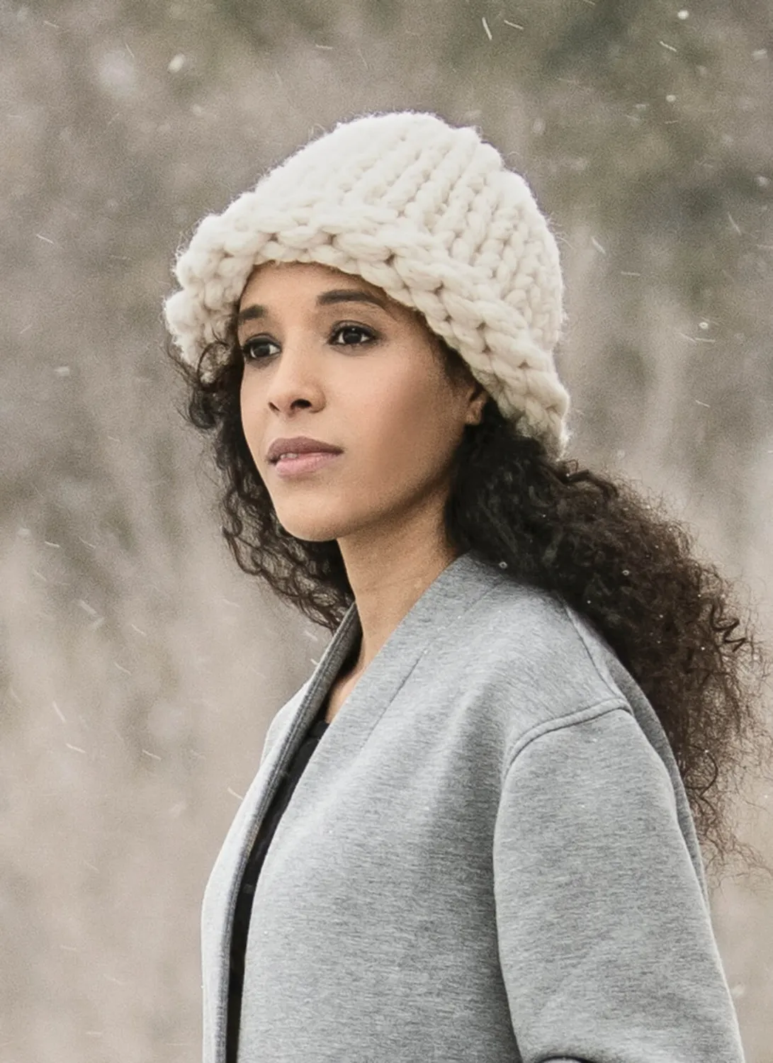 Blue Sky Fibers Odin Jumbo Hat Strickanleitung Jumbo