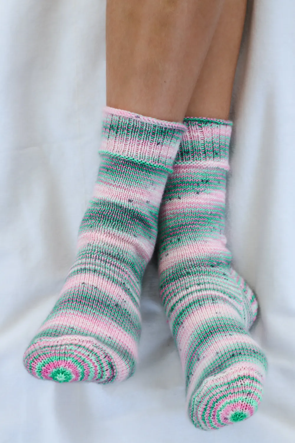 Madelinetosh Melondrama Socks Strickanleitung PDF Fingering