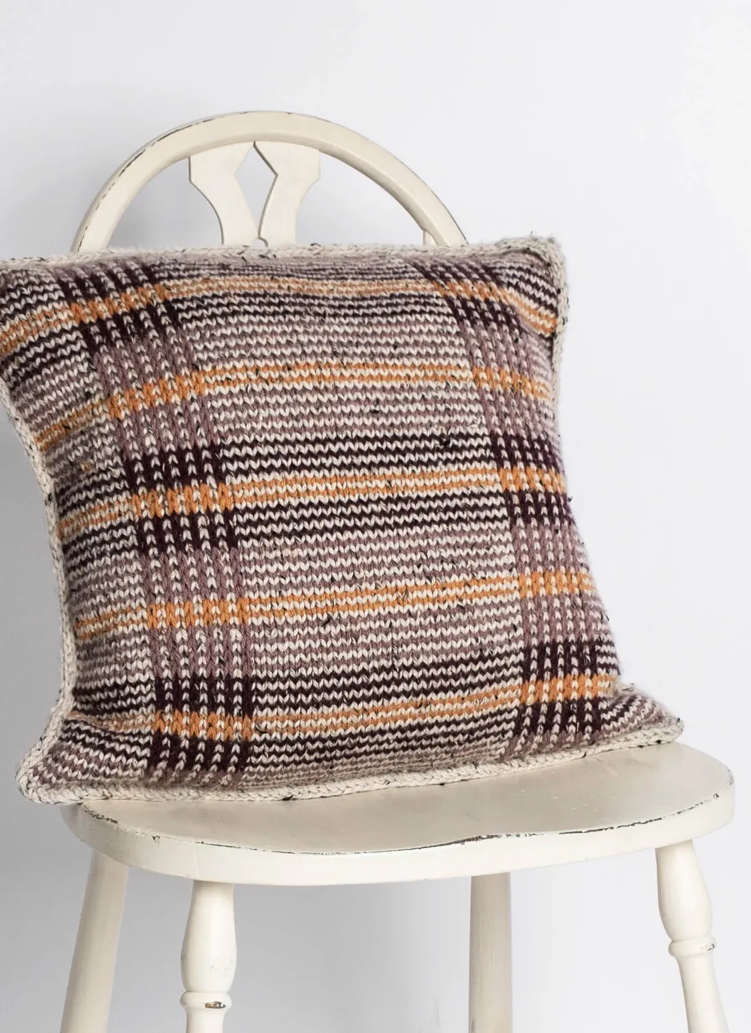 Blue Sky Fibers Brentwood Pillow Strickanleitung Kissen