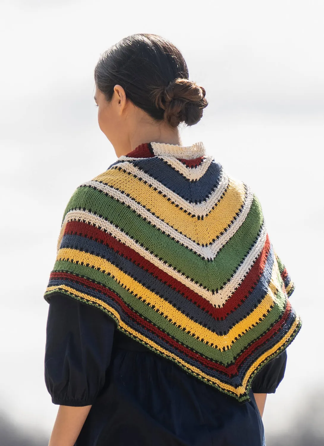 Blue Sky Fibers Classic Series Camp Ivanhoe Shawl Strickanleitung Tuch