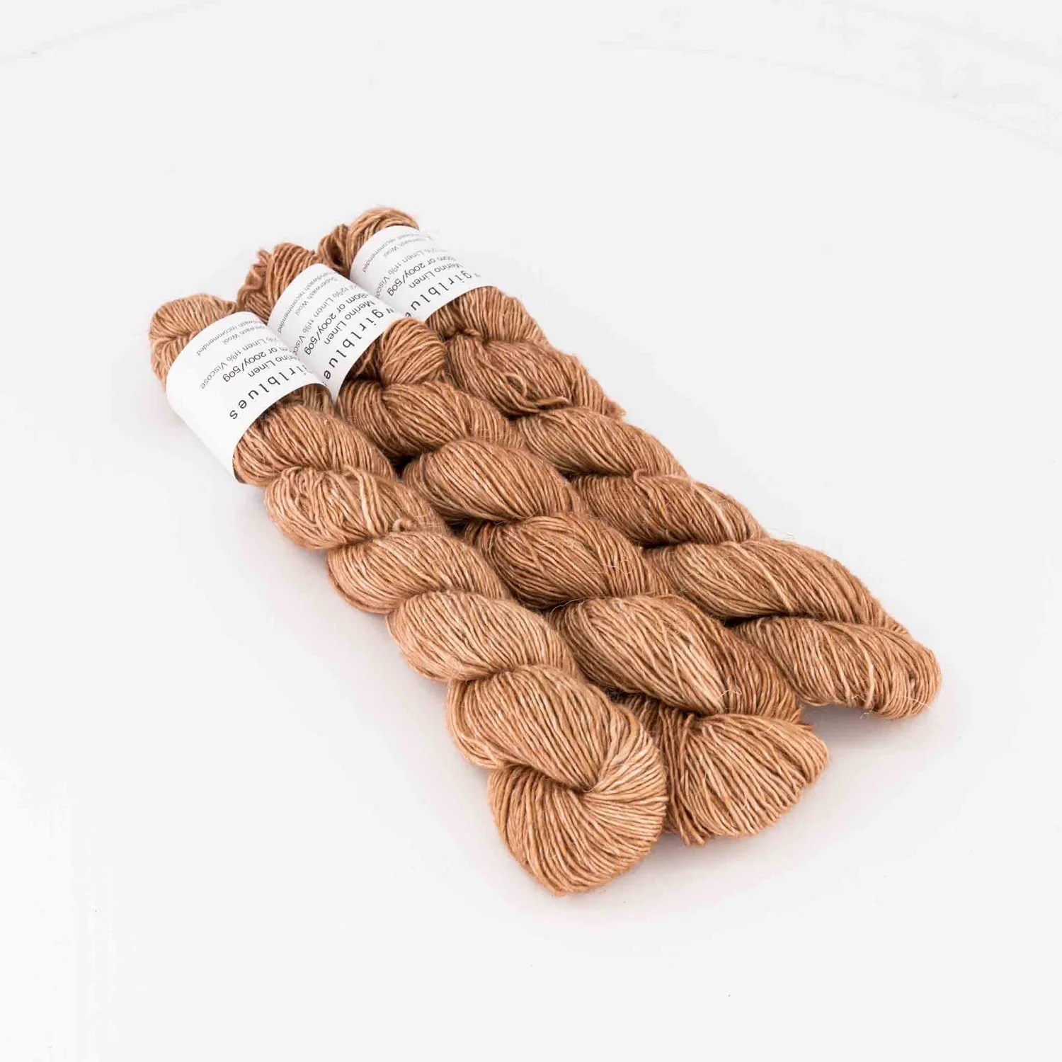 Cowgirlblues Merino Linen Camel Garn 50g