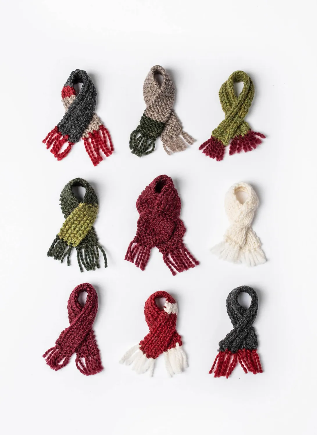 Blue Sky Fibers Tiny Holiday Collection Mini Deko Strickanleitung