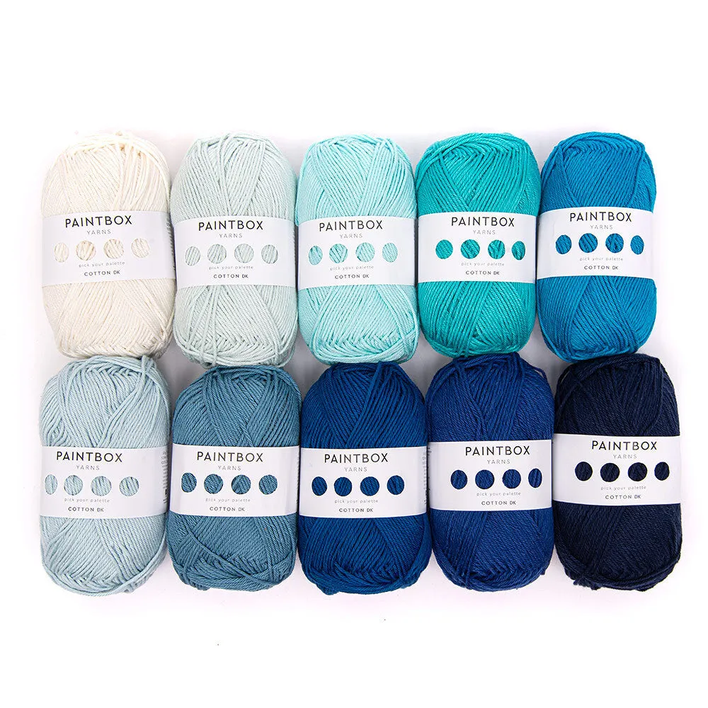 Paintbox Yarns Cotton DK Baumwolle 10er Chloe Decke