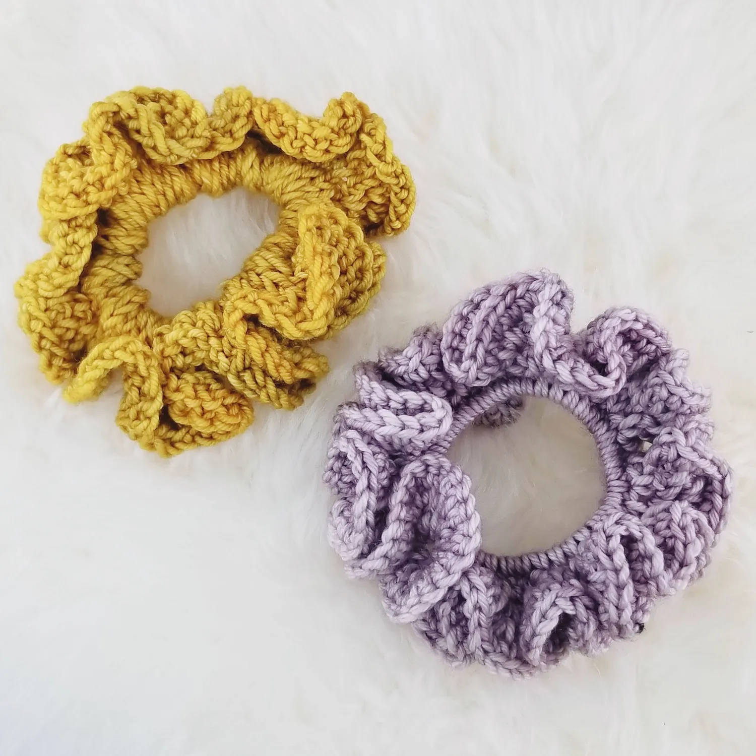 Madelinetosh Scrunchie PDF Strick- Häkelanleitung Download