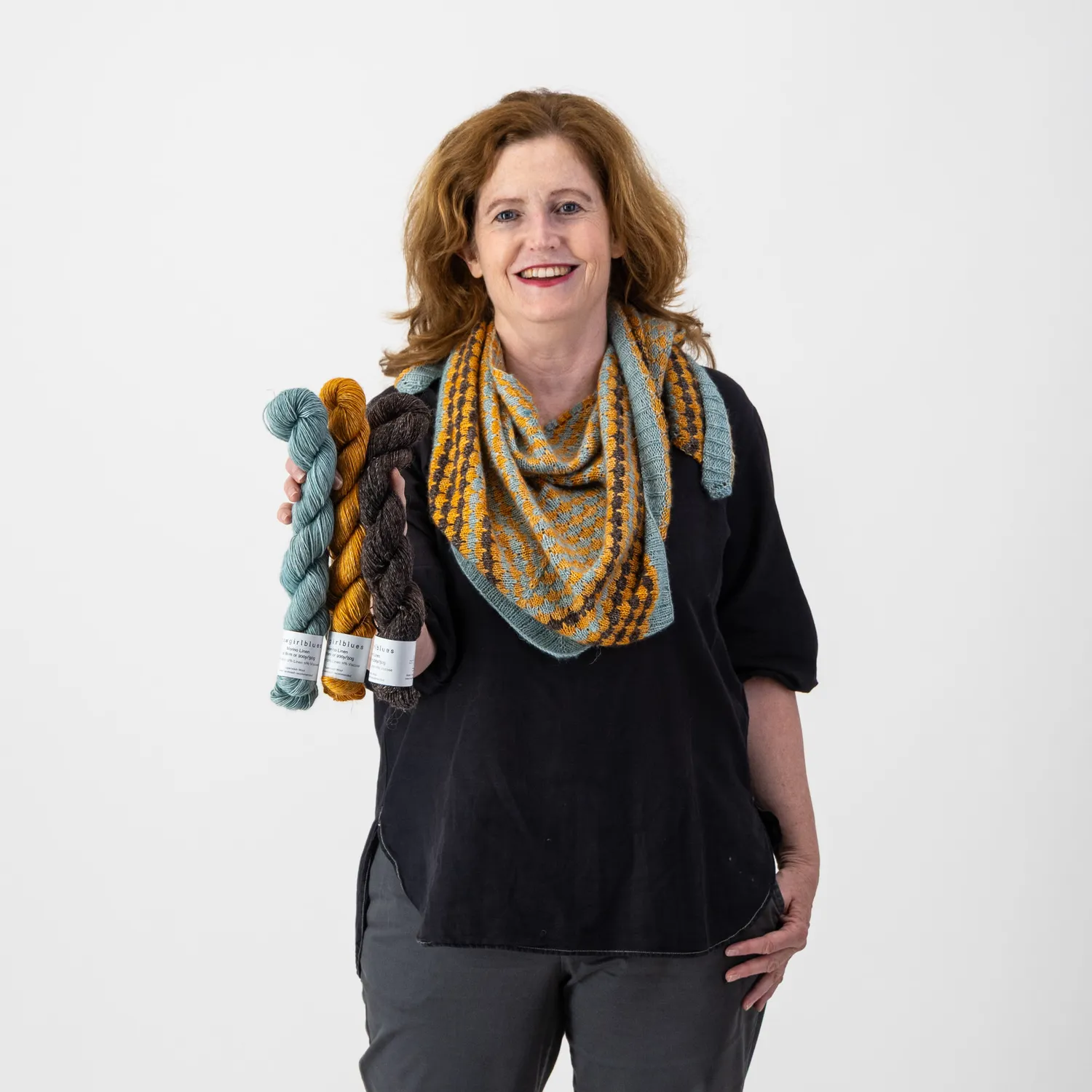 Cowgirlblues Bao Bao Shawl Strickset Merino-Leinen 250g