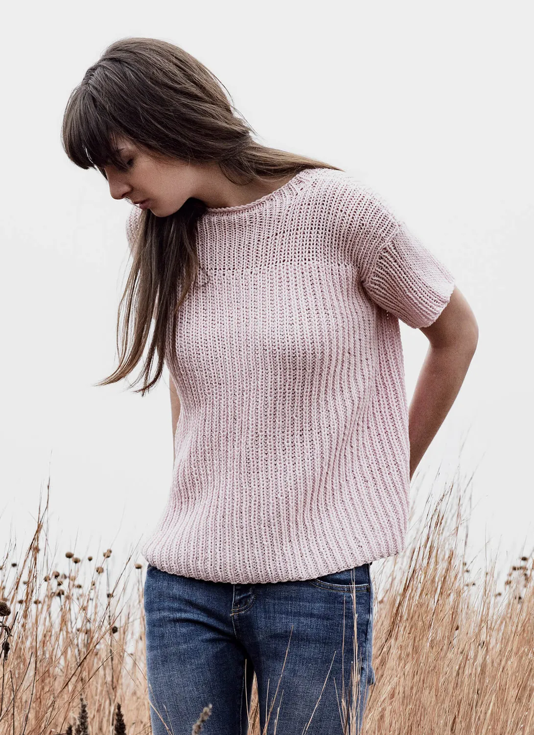 Blue Sky Fibers Classic Series Ashby Tee Strickanleitung Baumwolle