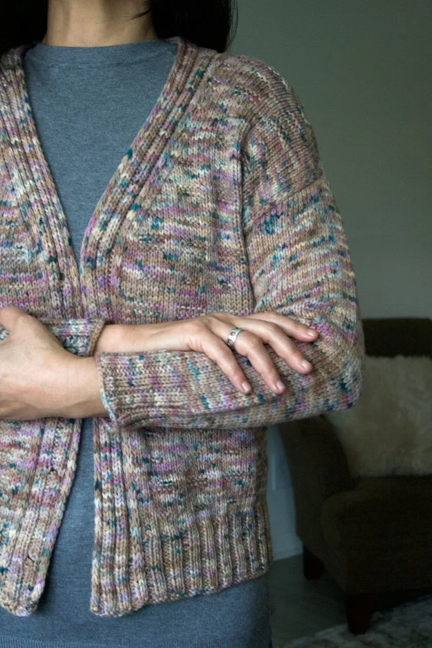 Madelinetosh Cactus Bloom Strickanleitung Cardigan PDF