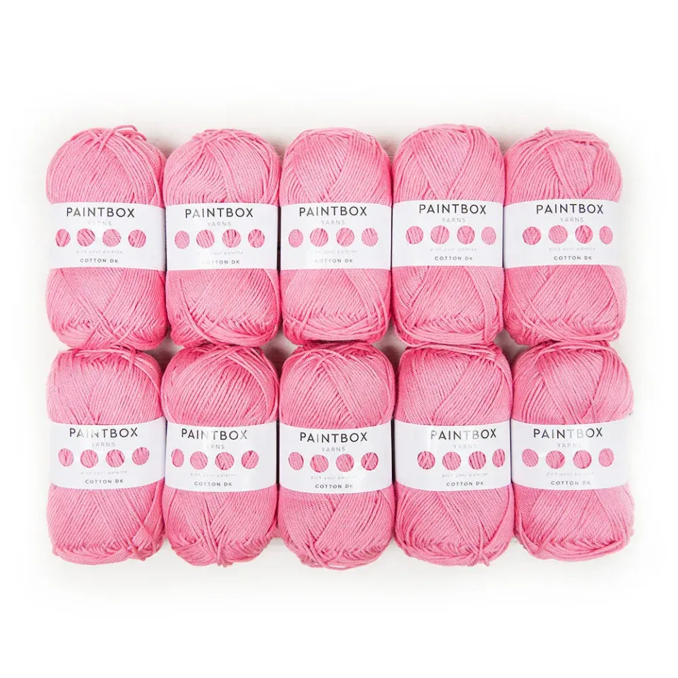 Paintbox Yarns Cotton DK Wolle 10x50g Baumwolle