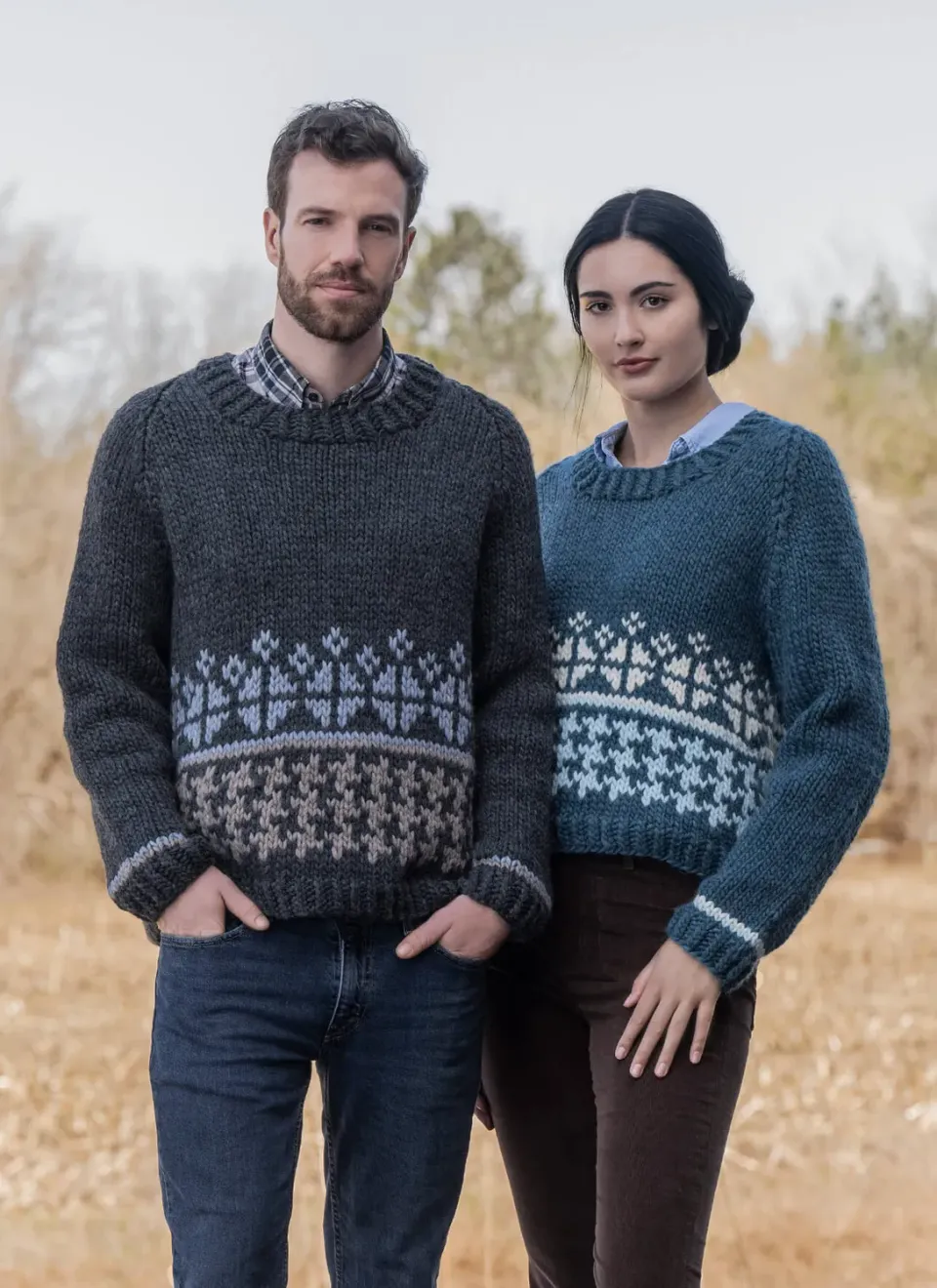 Blue Sky Fibers Swansboro Sweater Strickanleitung Pullover