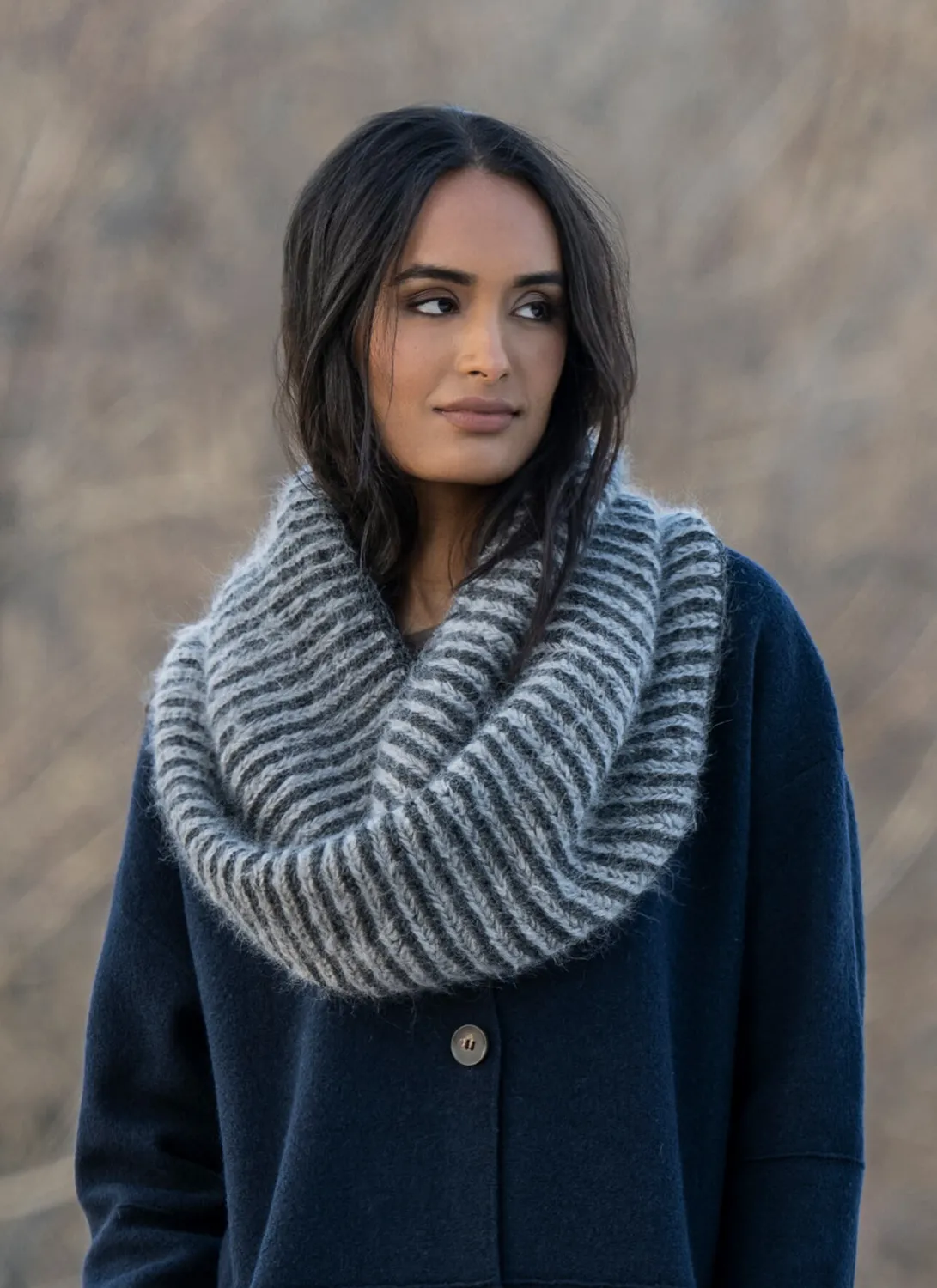 Blue Sky Fibers Classic Castle Rock Cowl Strickanleitung Loop
