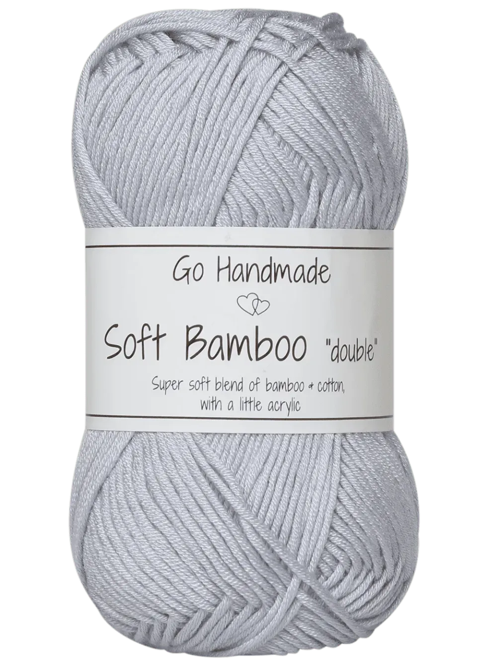 Go Handmade Soft Bamboo Double Wolle 50g Bambus