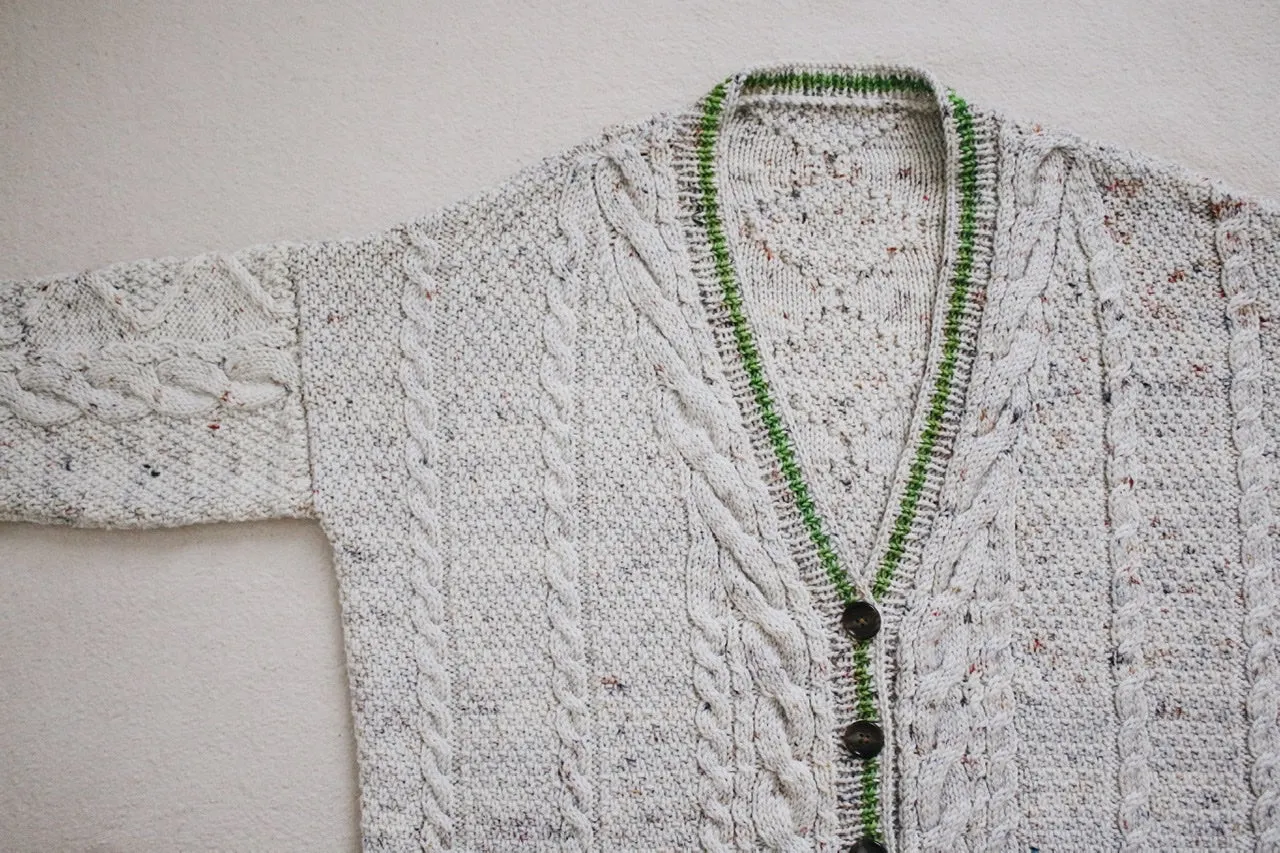 Madelinetosh Folklore Cardigan Strickanleitung PDF DK