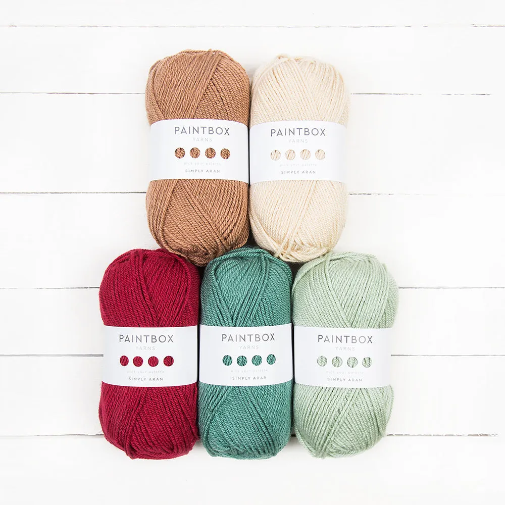Paintbox Yarns Simply Aran Colour Pack 5x100g kuratiert