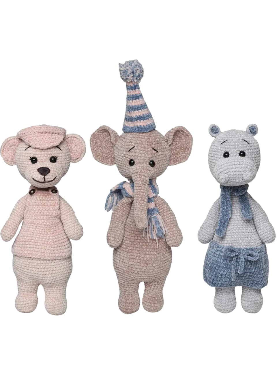 Go Handmade Buster Ella Karla Häkelanleitung 23 cm