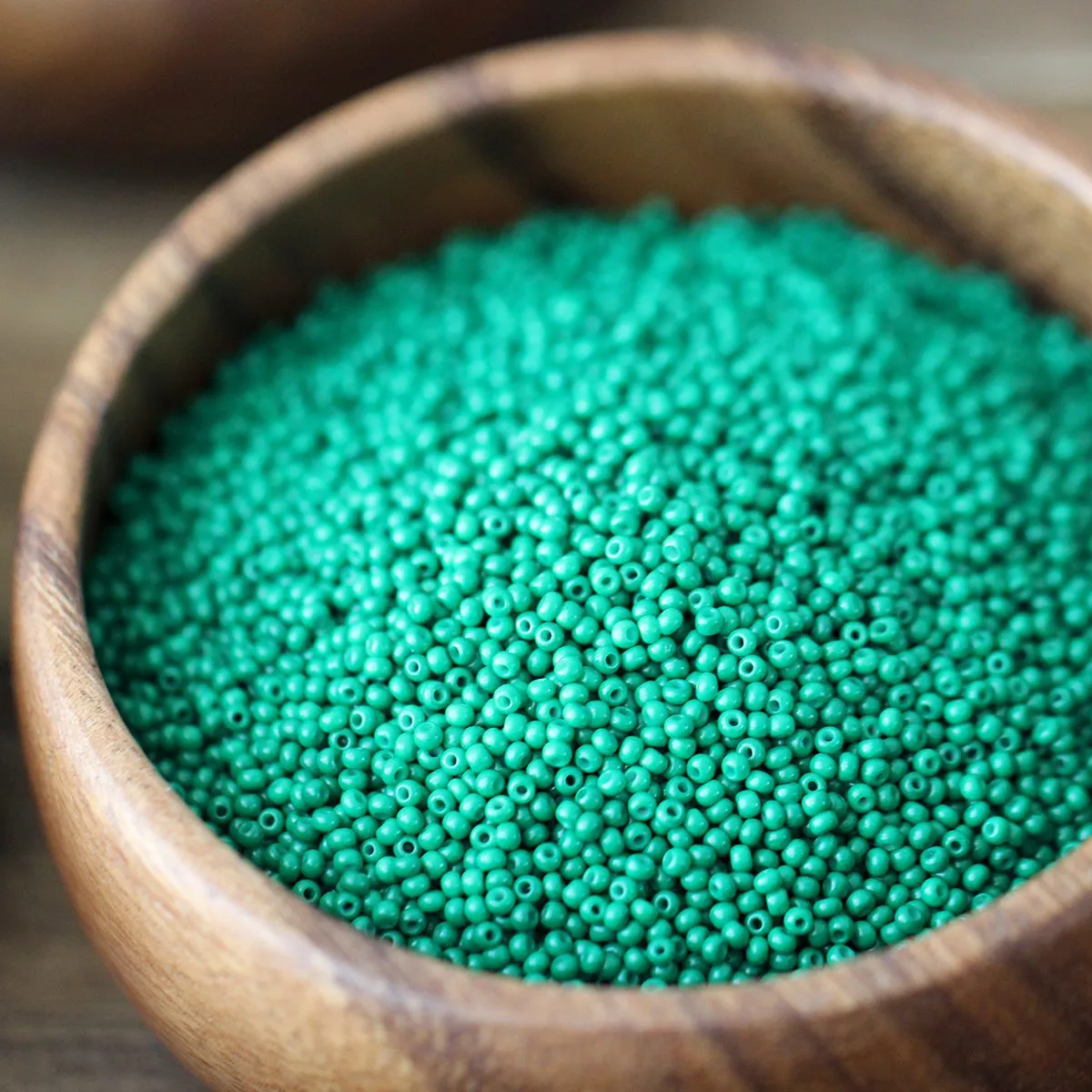 Go Handmade Glasperlen Persian Green 30g 2mm