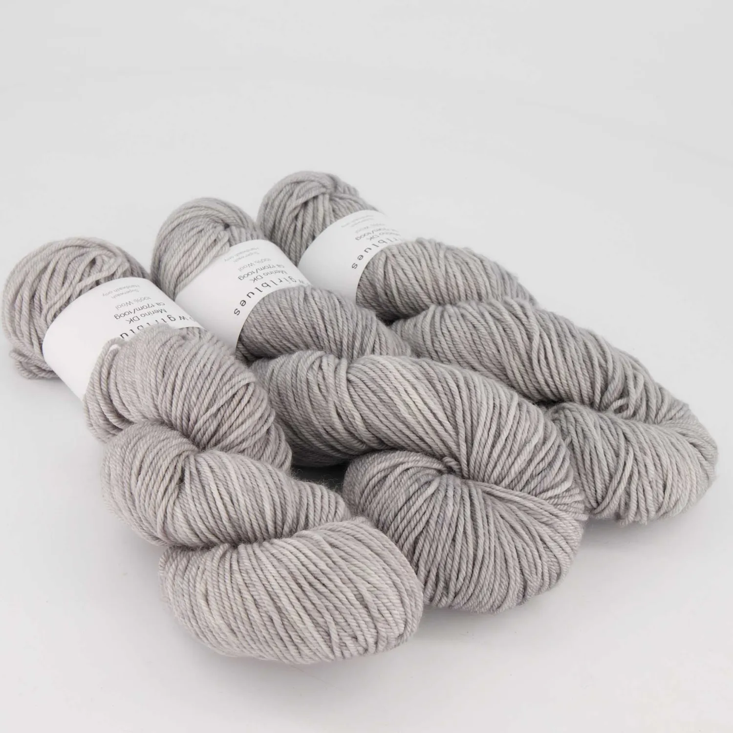 Cowgirlblues Merino DK Silver Fox Strickwolle grau