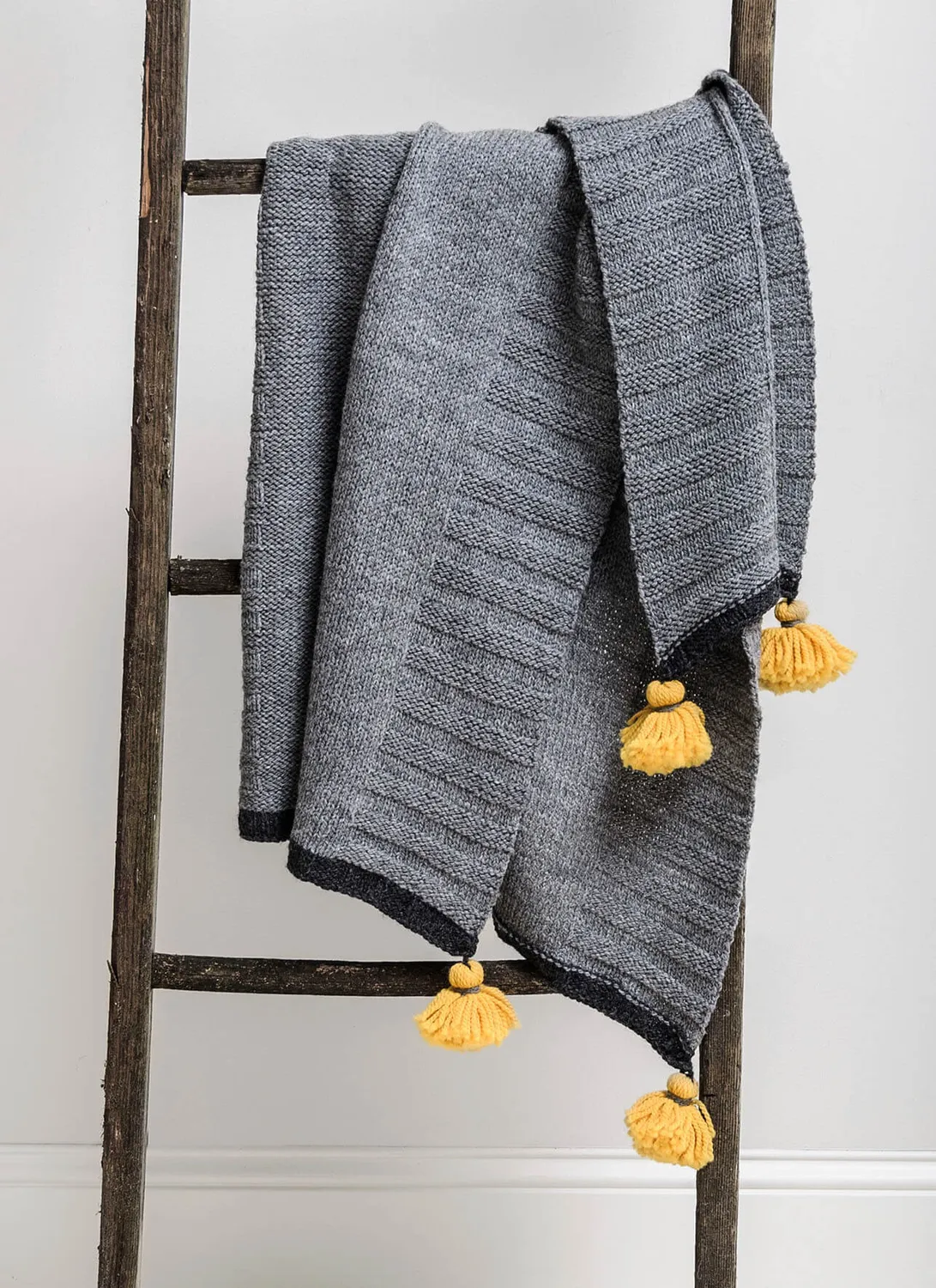 Blue Sky Fibers Classic Series Scandia Throw Strickanleitung Decke