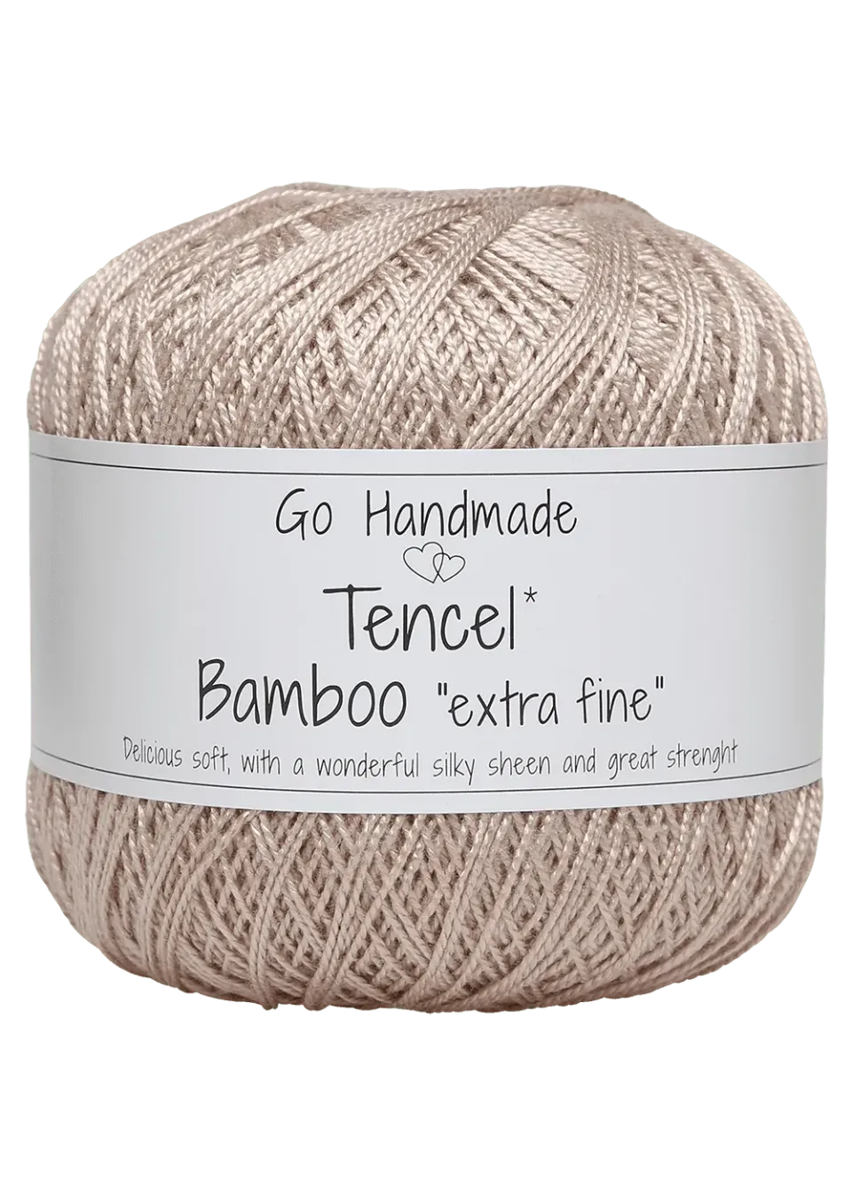 Go Handmade Tencel Bamboo Garn 50g Extra Fine
