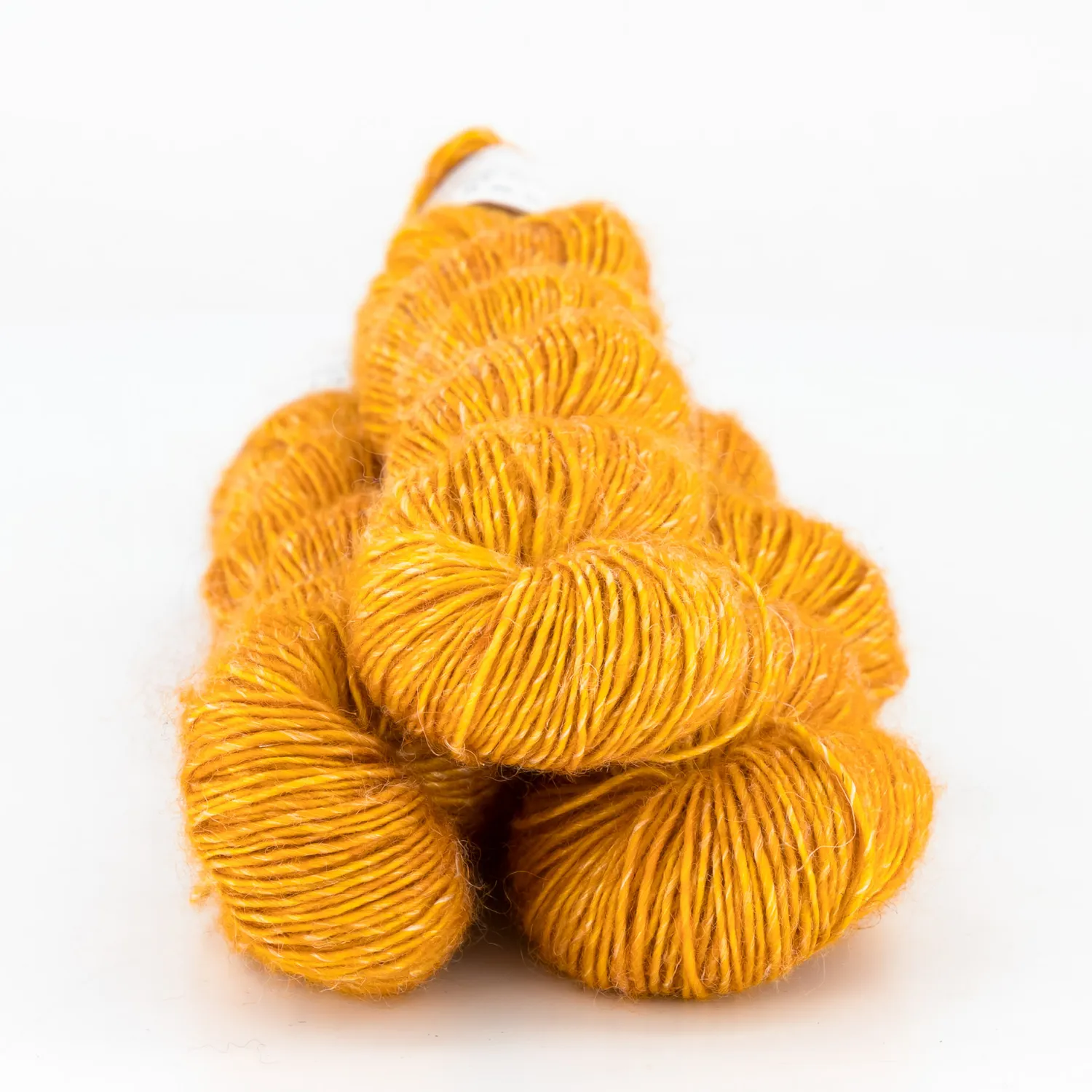 Cowgirlblues Merino Linen Saffron Wolle 50g handgefärbt
