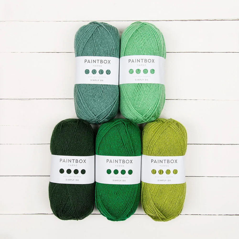 Paintbox Yarns Simply DK Garn 5x100g Ombre Bella Coco