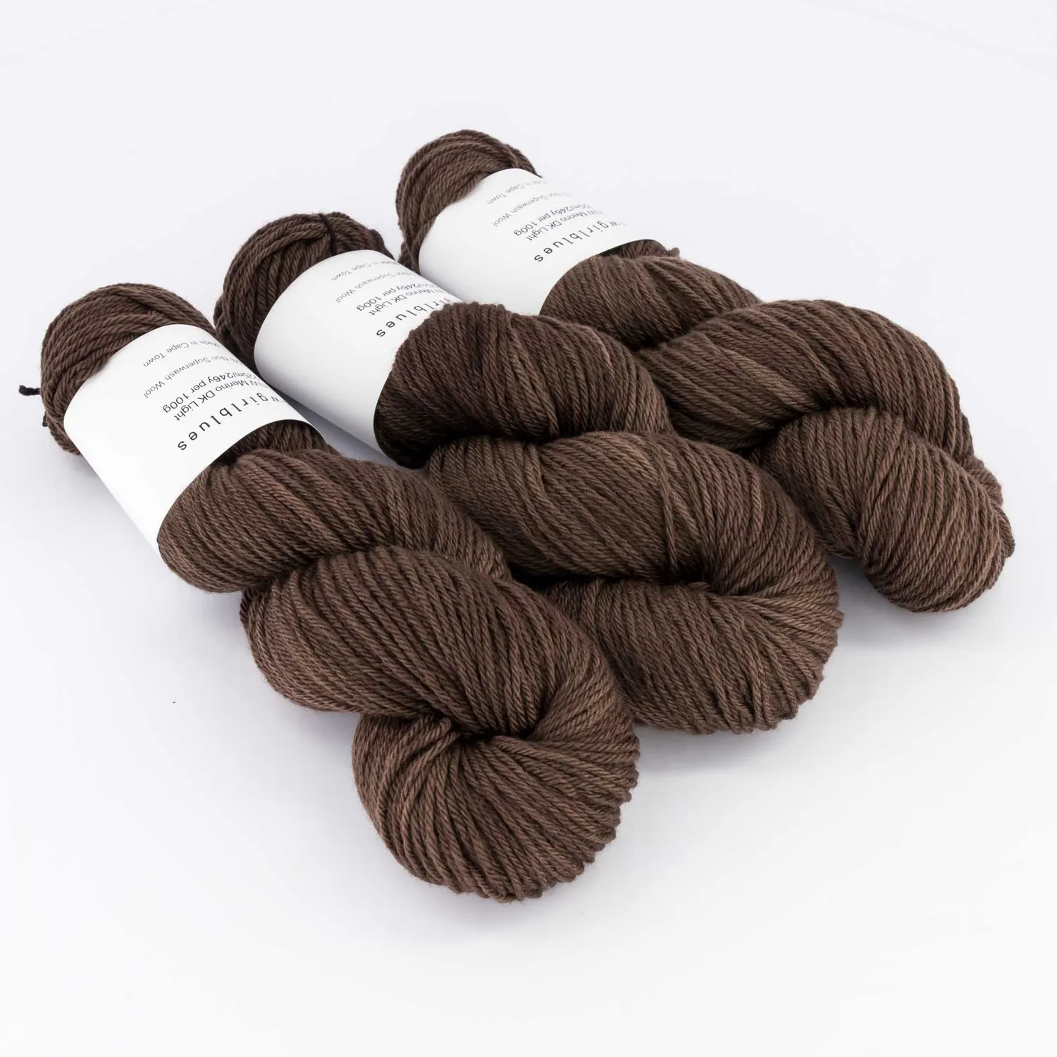 Cowgirlblues NSW Merino DK Cacao Wolle 100g braun