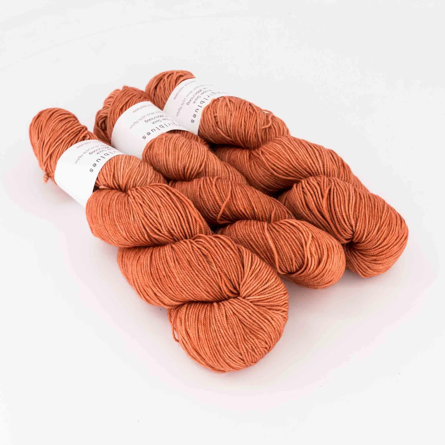 Cowgirlblues Proper Sock Terracotta Sockenwolle Uni