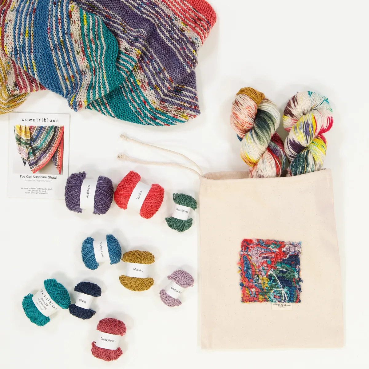 Cowgirlblues I’ve got Sunshine Kit Strickkit bunt Anfänger