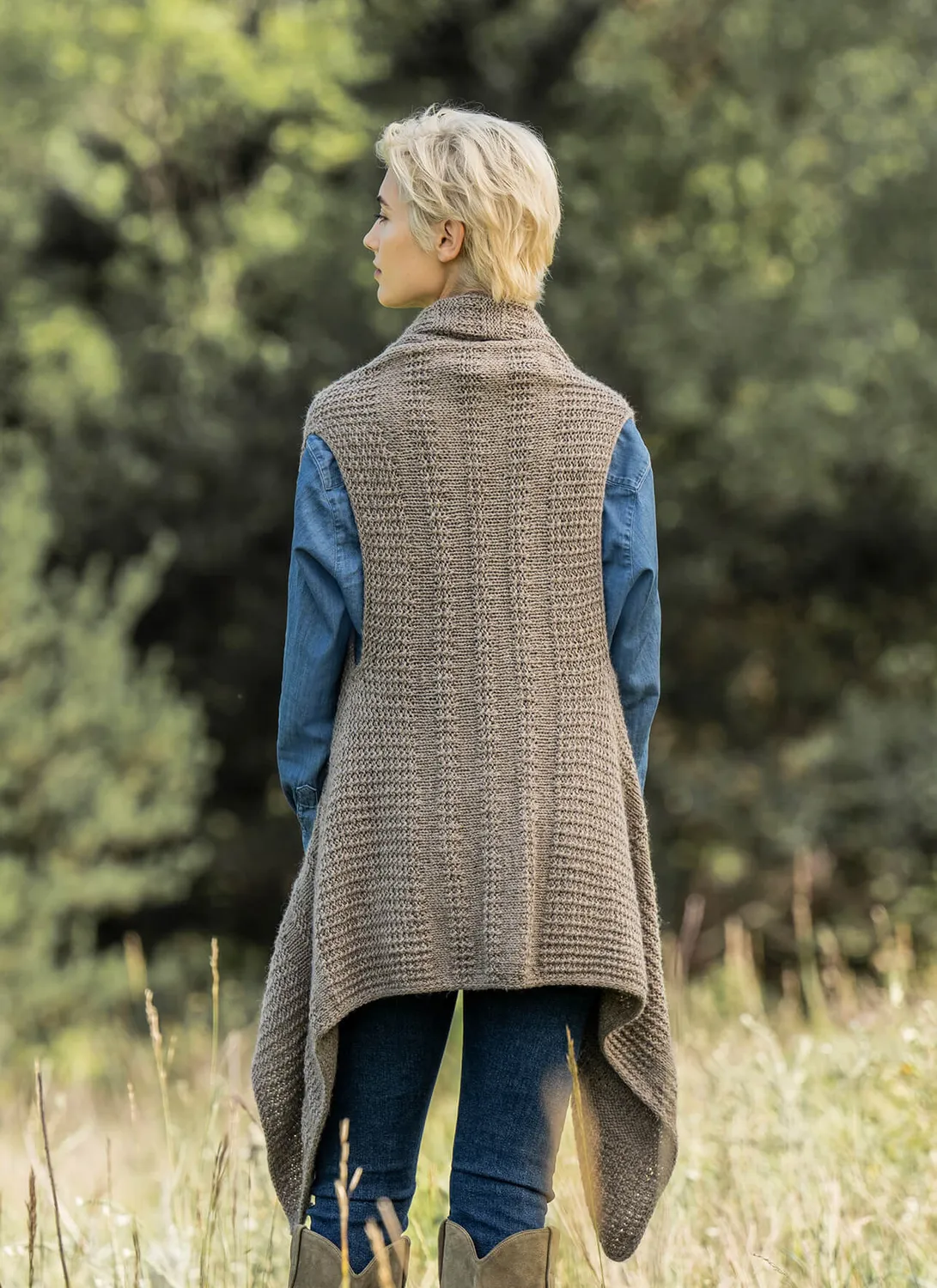 Blue Sky Fibers Maple Grove 202334 Strickanleitung Weste