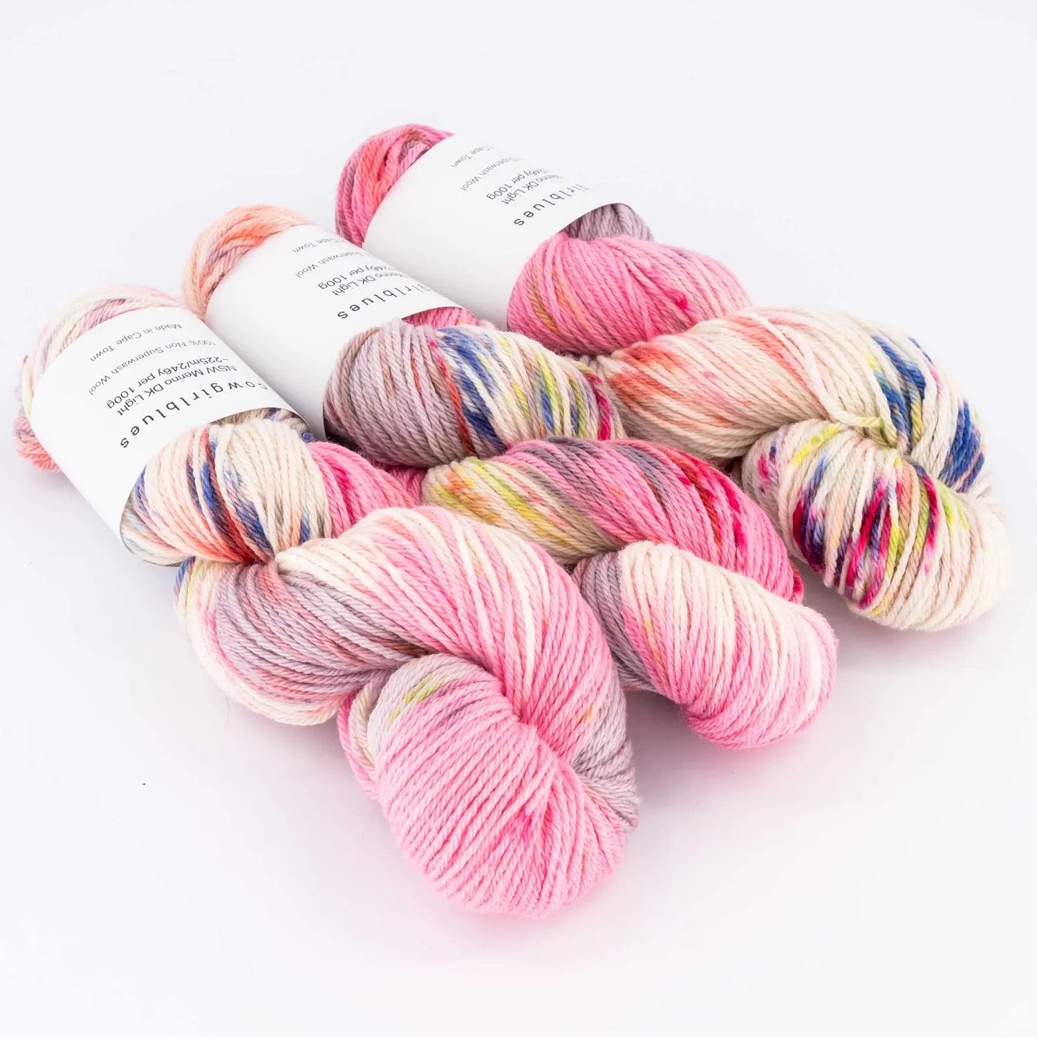 Cowgirlblues NSW Merino DK 100g Happy Days Wolle bunt