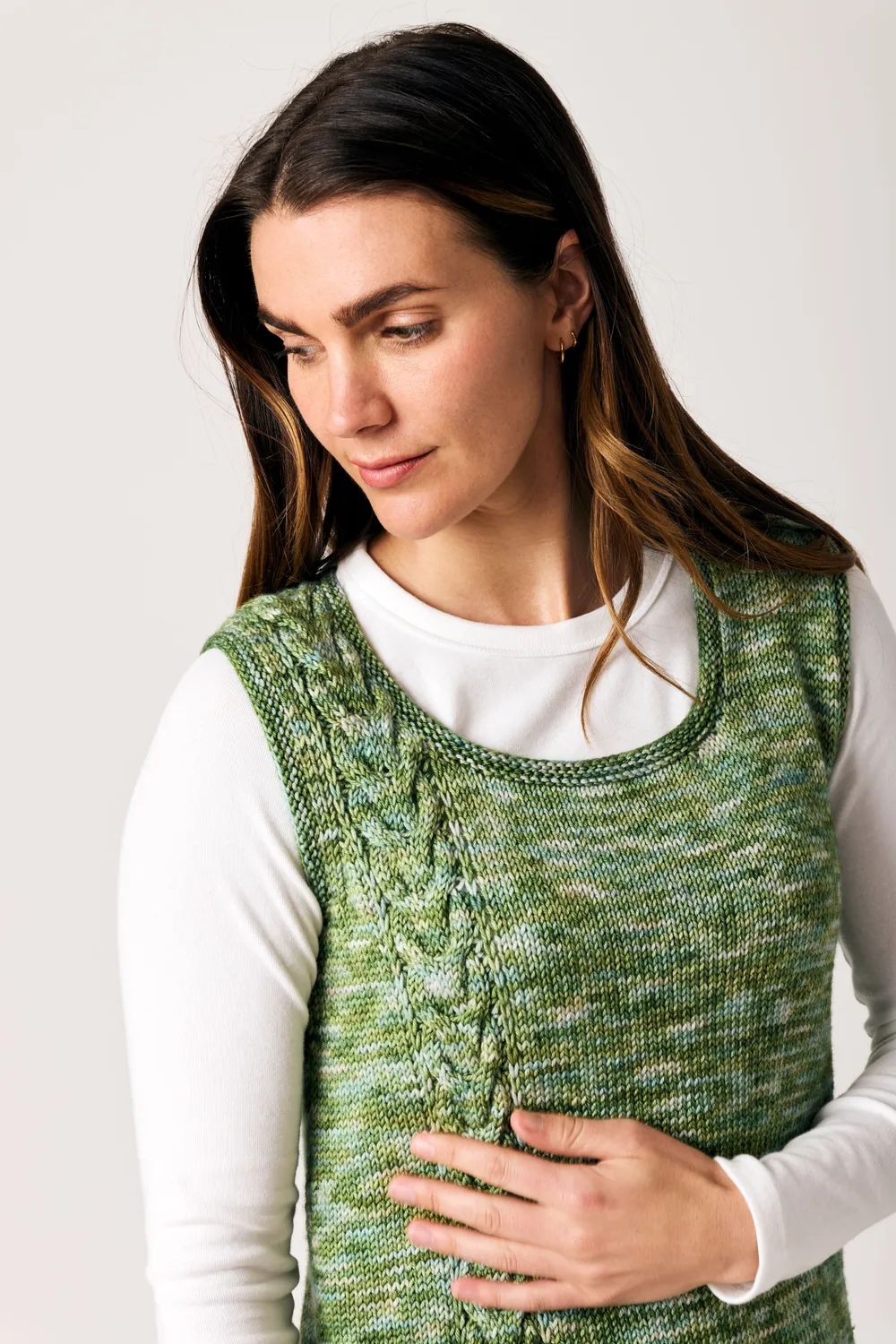 Madelinetosh Understory Cable-Panel Jumper Strickanleitung PDF