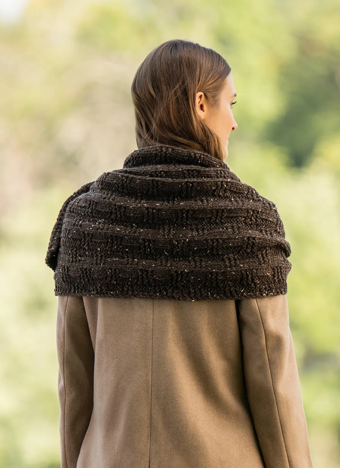 Blue Sky Fibers Classic Espresso Wrap Strickanleitung 202620