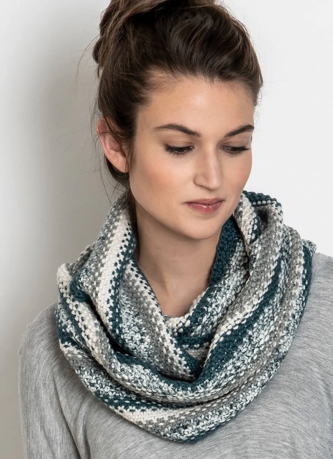 Blue Sky Fibers Classic Cottage Grove Cowl Strickanleitung Baumwolle