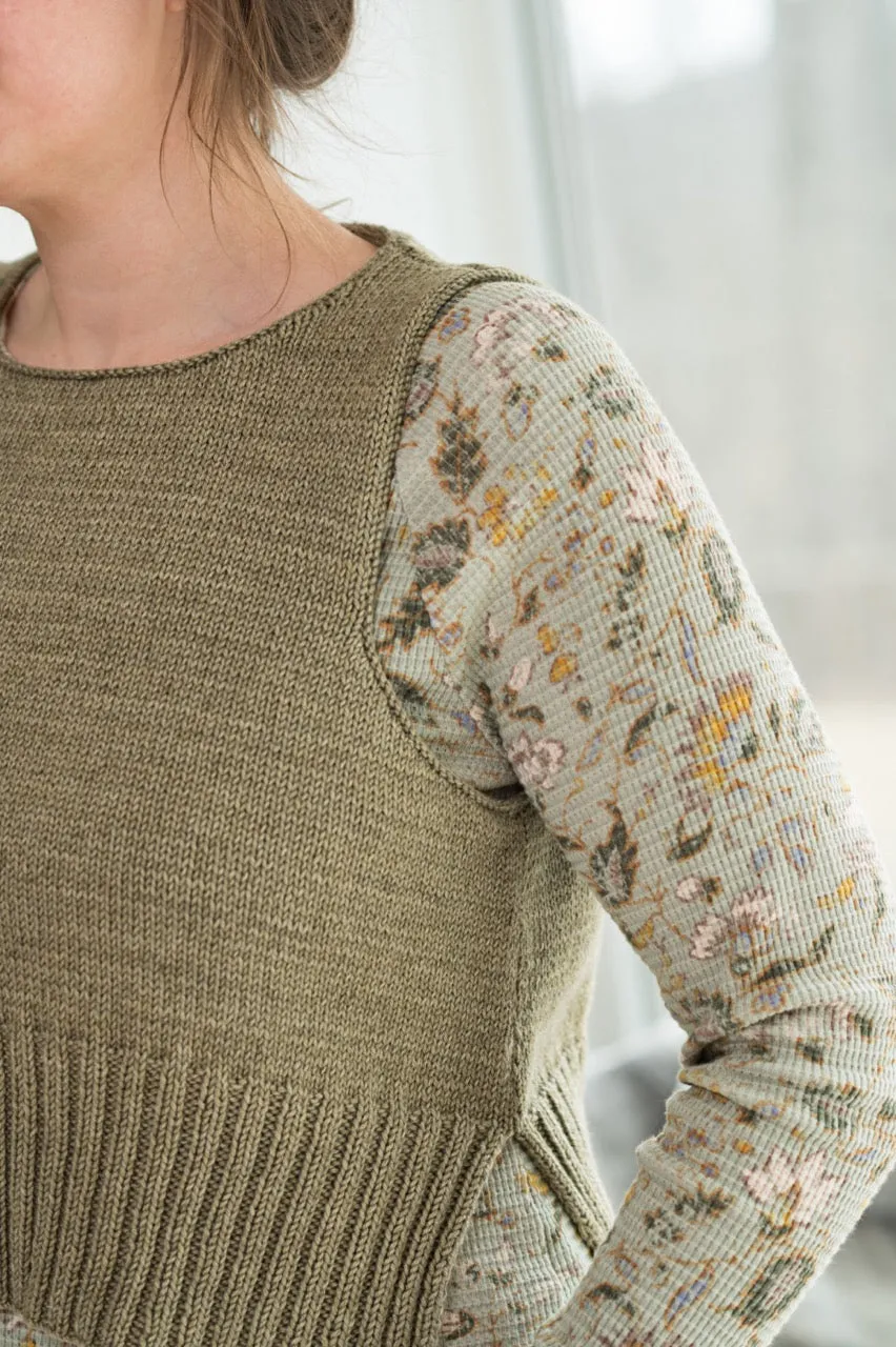 Madelinetosh Reset Slipover Strickanleitung PDF XS-4X