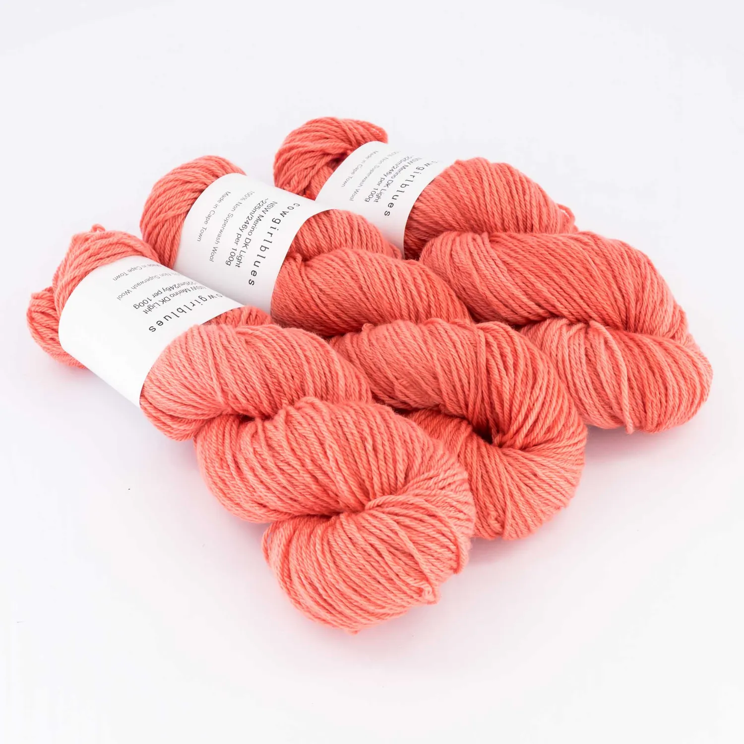 Cowgirlblues NSW Merino DK Ruby Grapefruit 100g Filzwolle