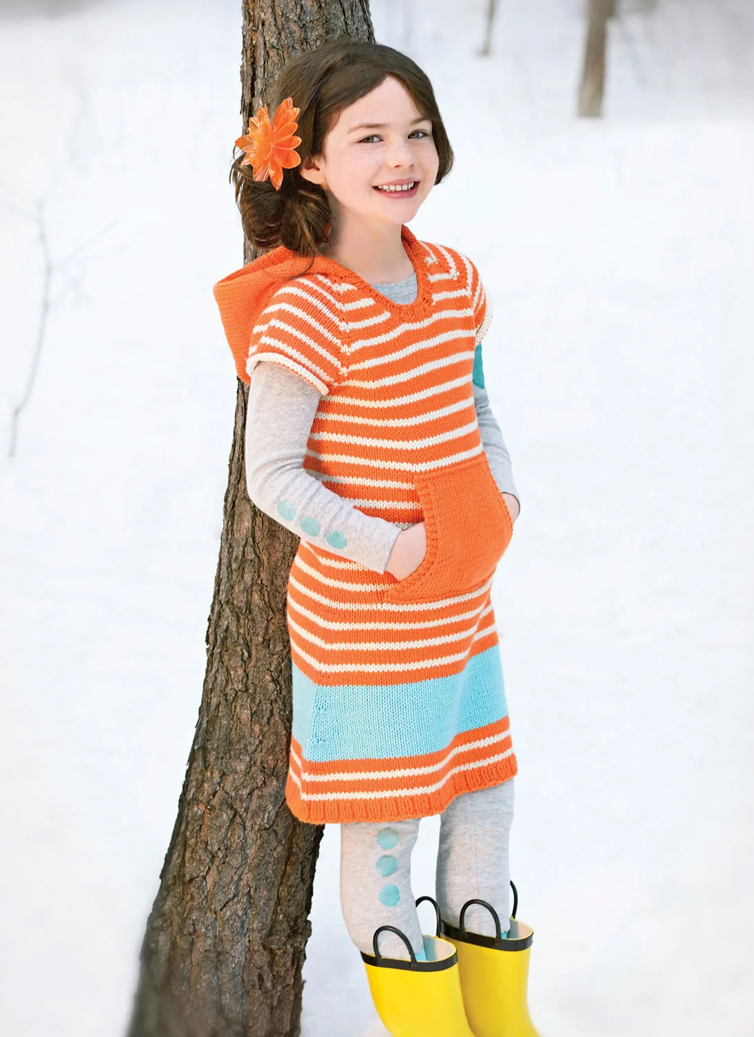 Blue Sky Fibers Classic 9531 Half-Pint Kleid Strickanleitung