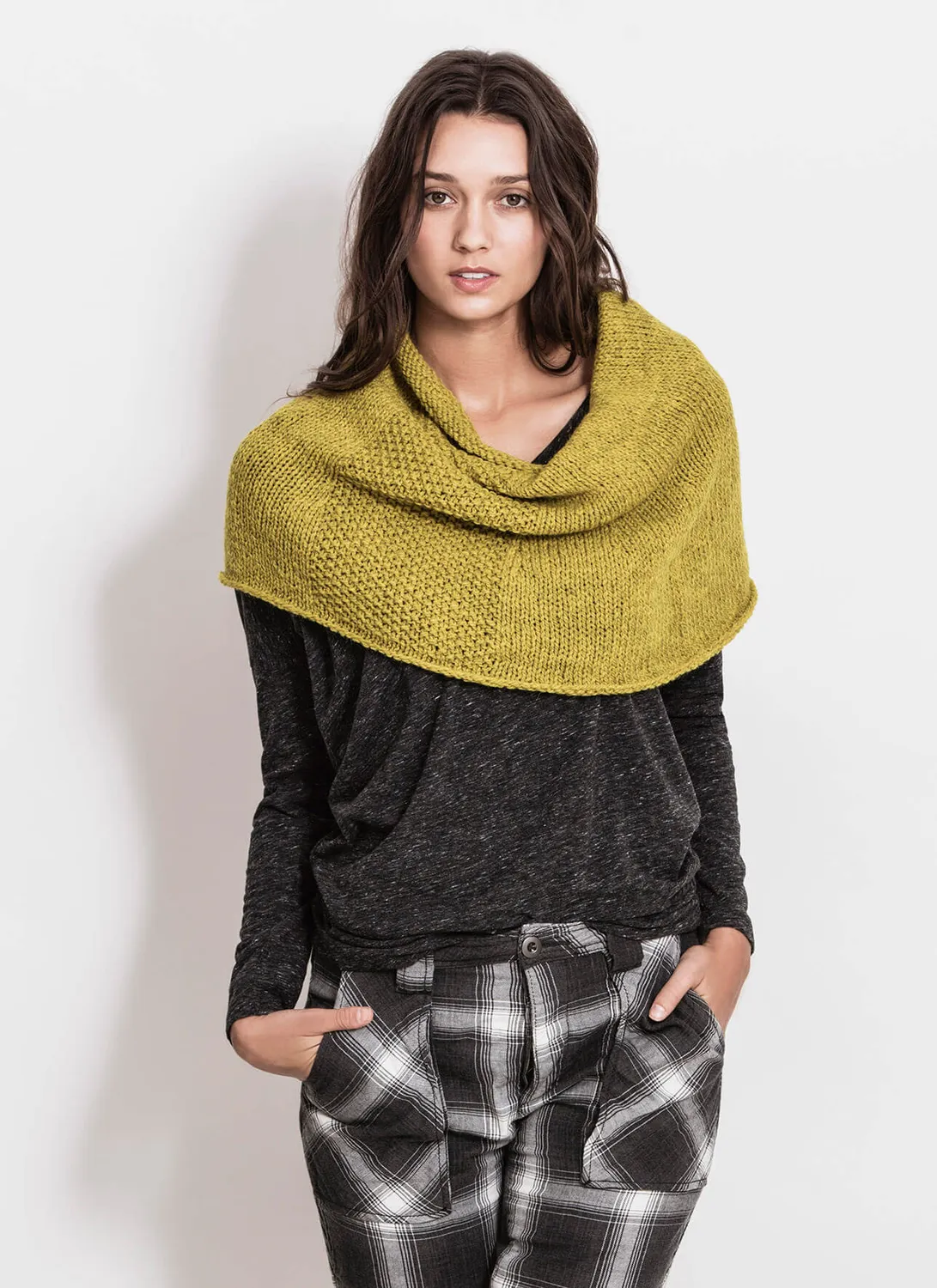 Blue Sky Fibers Classic Trimont Snood Strickanleitung 3in1