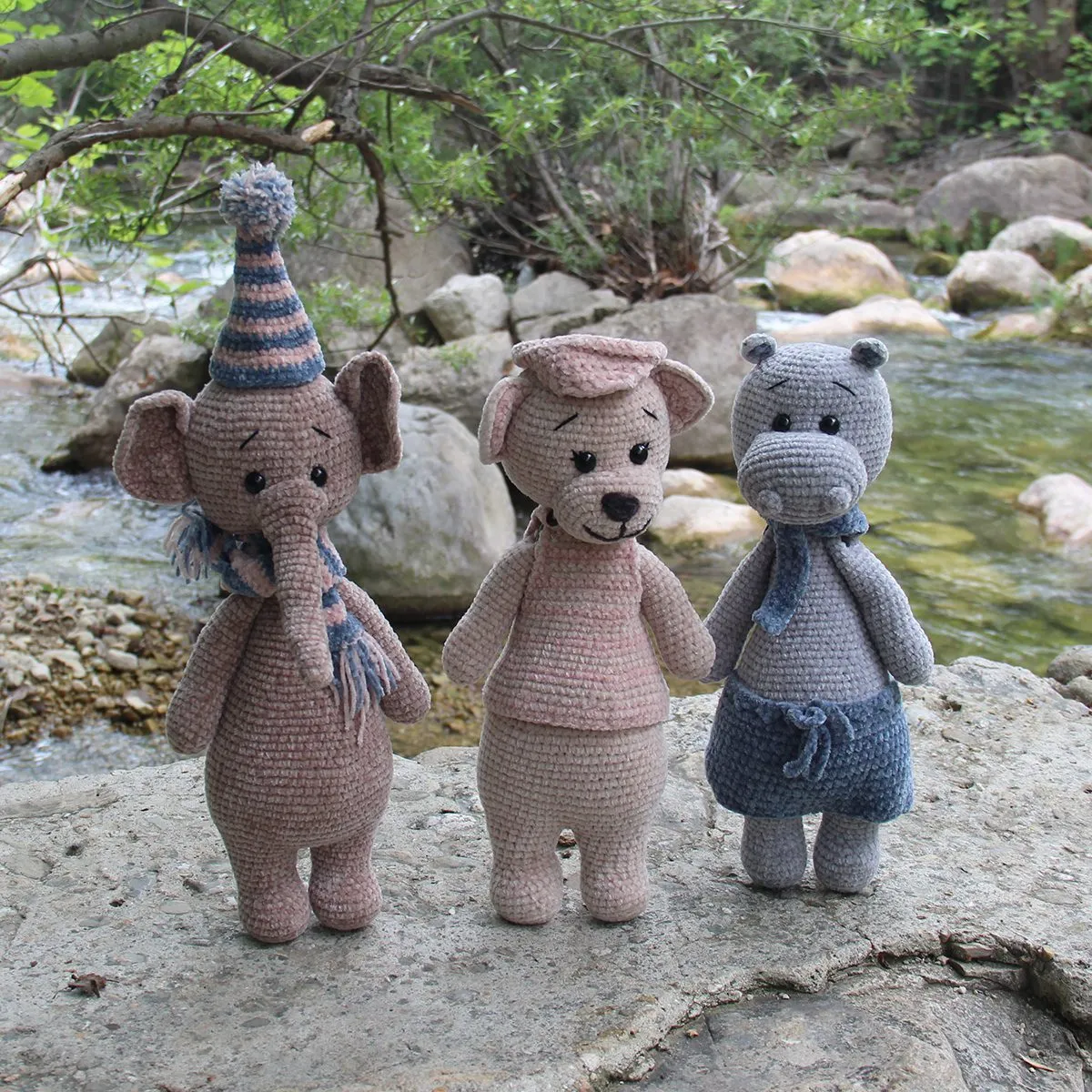 Go Handmade Hettejakke Teddy Strickanleitung 1-12J