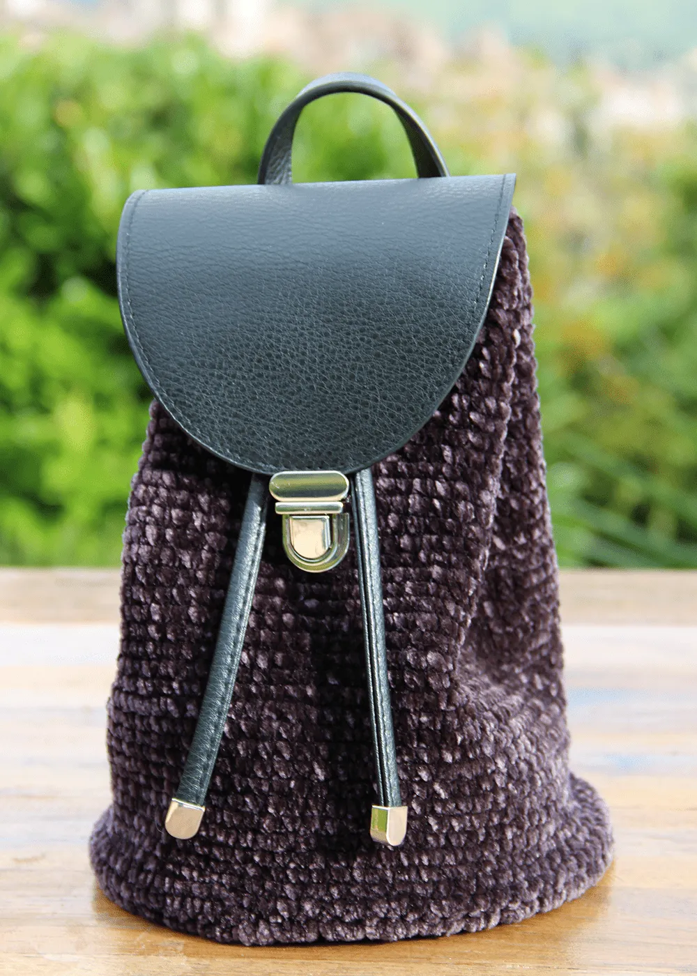Go Handmade Taschenklappe 12,5x18,5cm PU-Leder