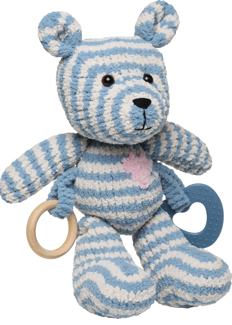 Go Handmade Camille Sansebamse Strickanleitung 31 cm