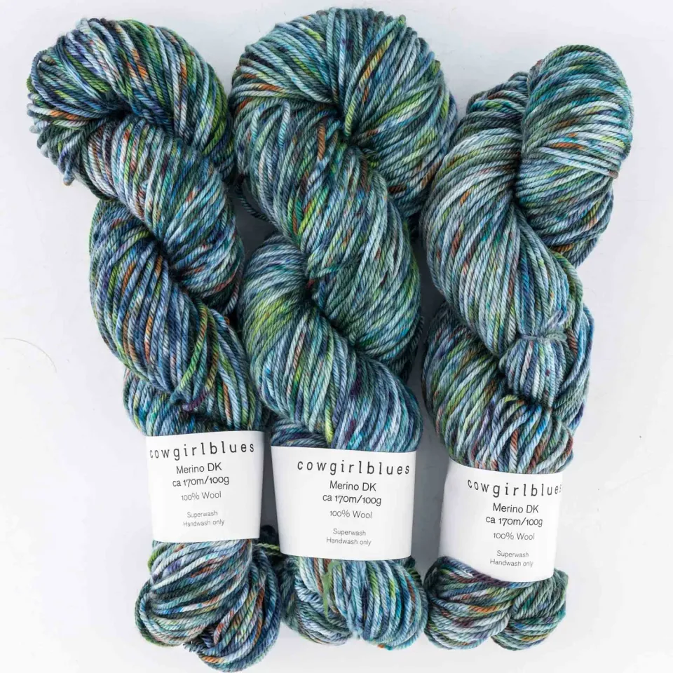 Cowgirlblues Merino 9 to 5 DK Wolle handgefärbt