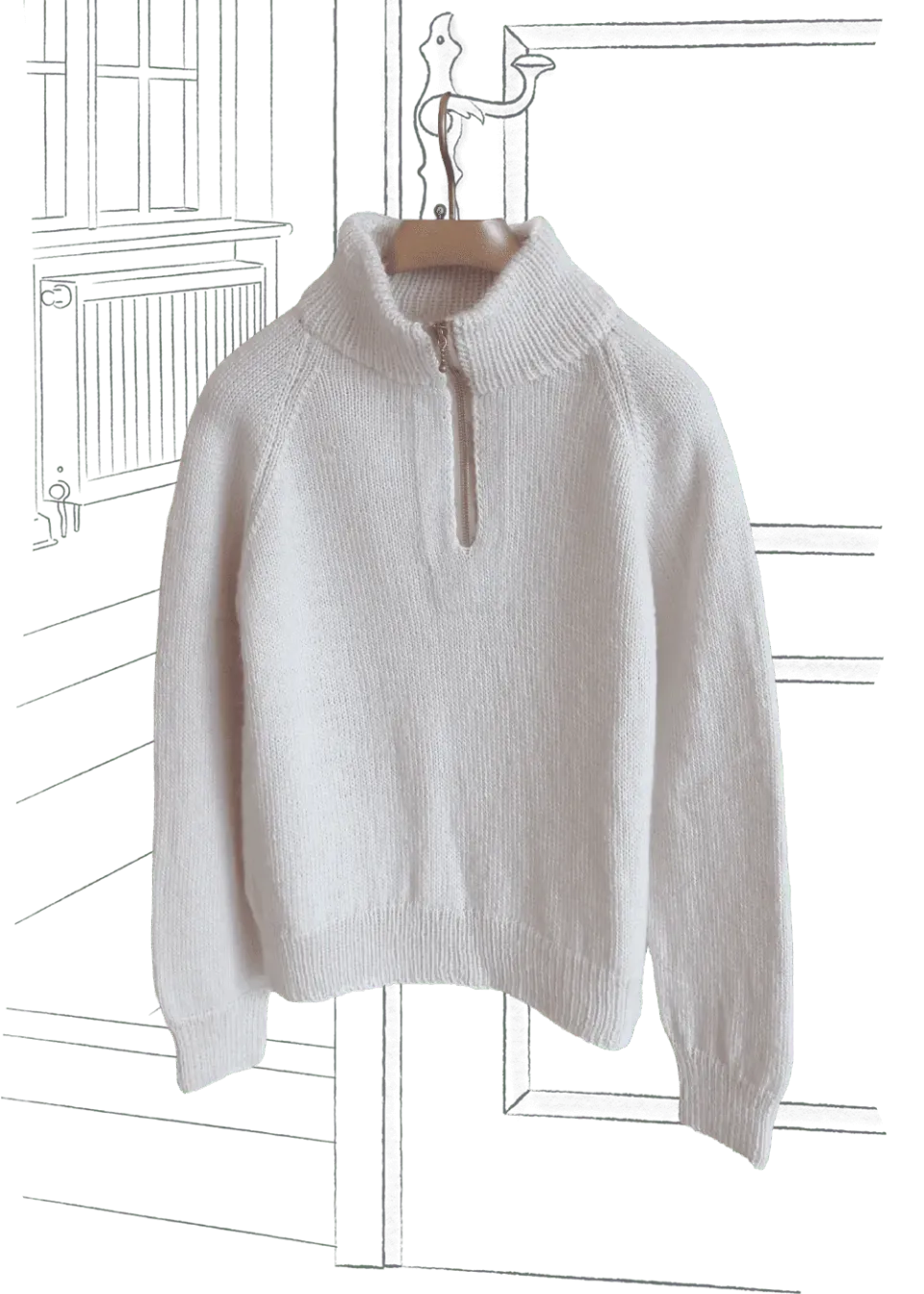 Go Handmade Lucca Vintage Strickanleitung Jacke XS-XL