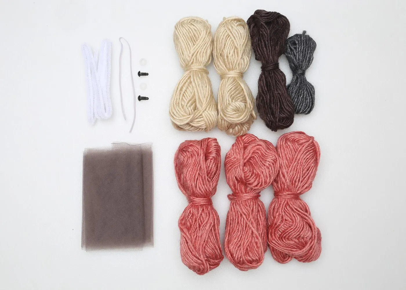 Go Handmade Astrid Strickset Figur Vintage-Garn
