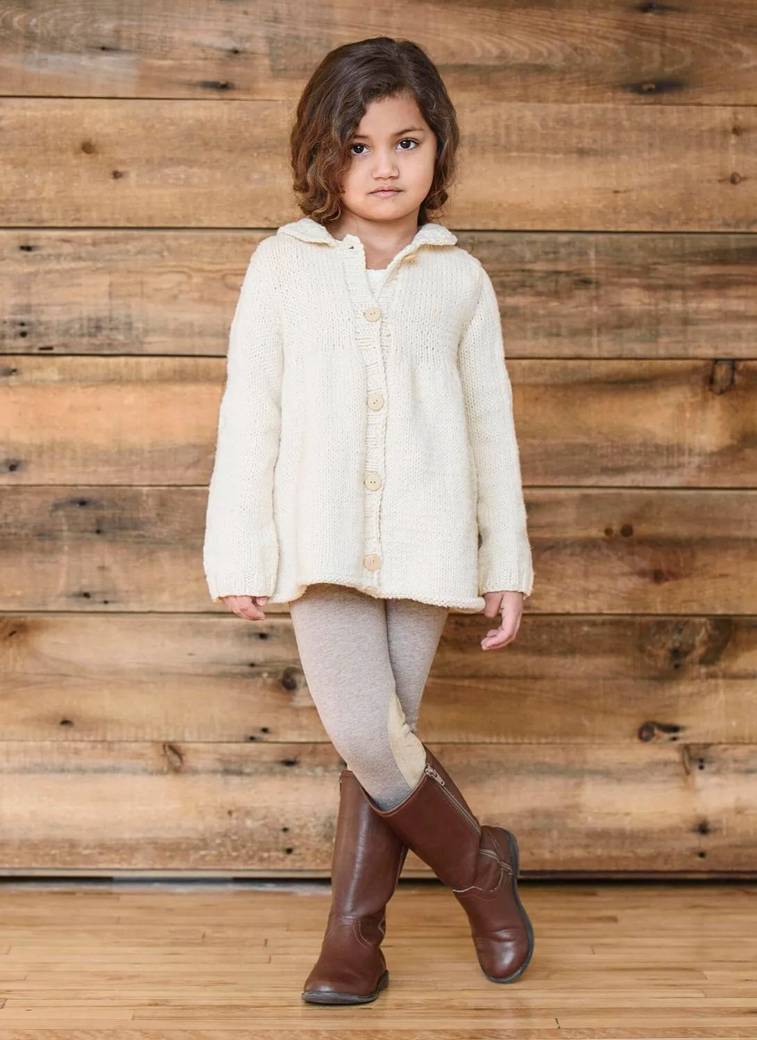 Blue Sky Fibers Classic Series Can-Do Cardi Strickanleitung Kinderjacke