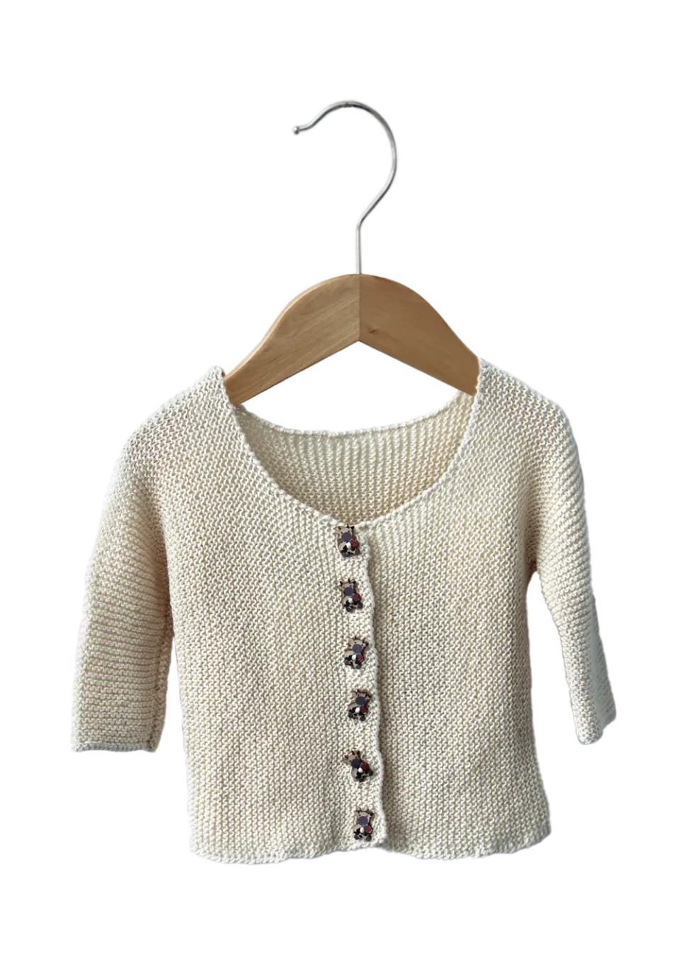 Go Handmade Cardigan Classic Strickanleitung 3-6 Monate Baby