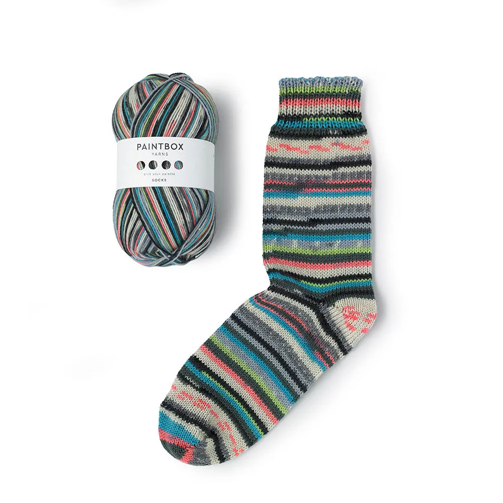 Paintbox Yarns Socks Sockenwolle 10x100g Set selbstmusternd