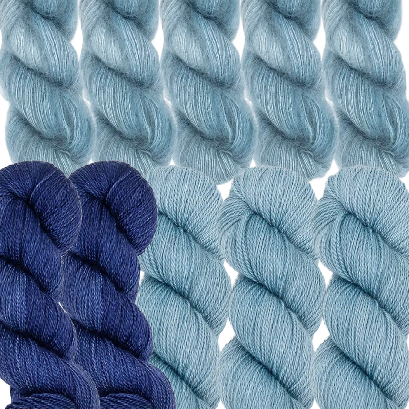 Madelinetosh Far From Here Tuch Strickset Original
