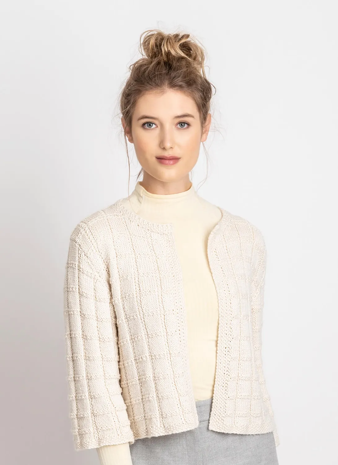 Blue Sky Fibers Galena Cardi Strickanleitung Skyland