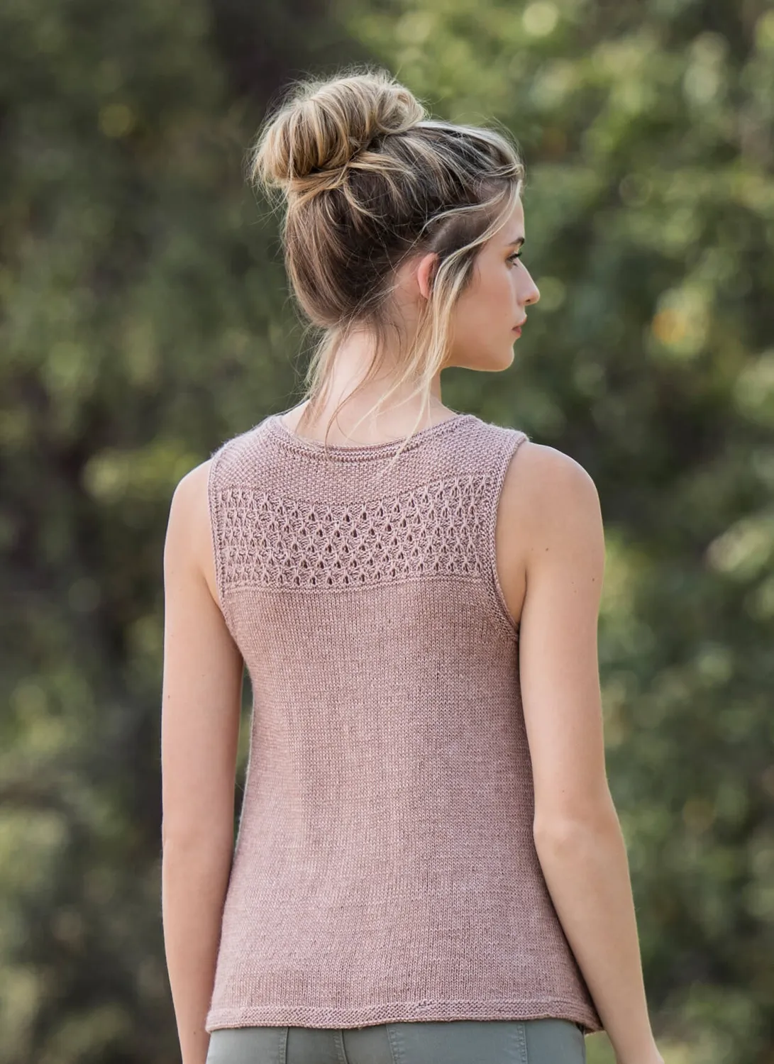 Blue Sky Fibers Classic Shoreline Tank Strickanleitung Top