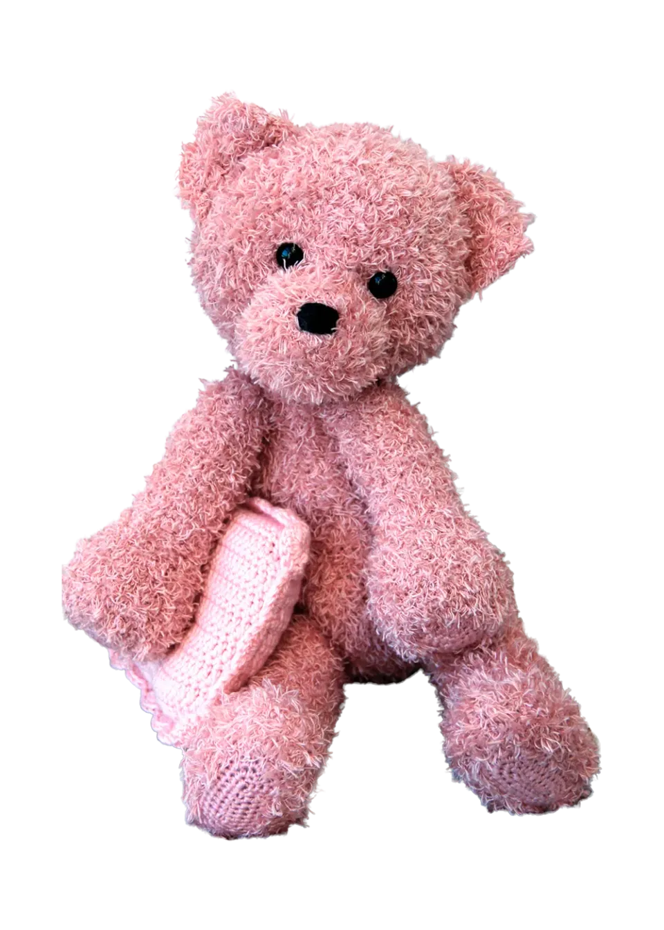 Go Handmade Trunte Teddy Häkelset mit Decke 37 cm